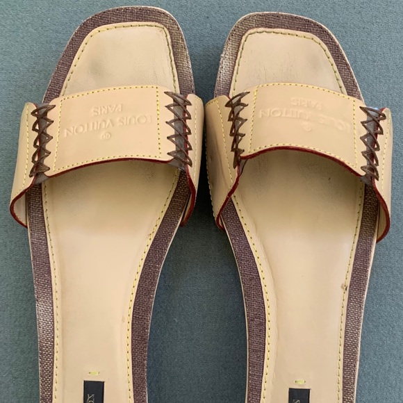 Vintage Louis Vuitton slides- pre loved - Picture 4 of 7